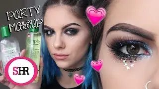 Christmas Glitter Party Makeup & Skincare | Sophie Hannah Richardson | Ad