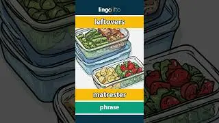 🇬🇧🇸🇪 leftovers - matrester : learn English : l&aring;t oss l&auml;ra oss engelska : vocabulary builder