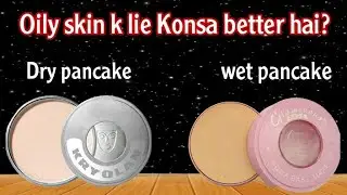 How to apply pancake for oily skin|kryolan Pancake base apply krne ka tarika