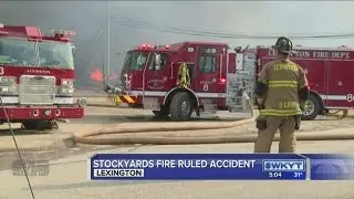 Stockyards fire ruled an accident