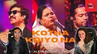 Foreigners React To Kotha Koiyo Na | Coke Studio Bangla | The Melody Is Spot On