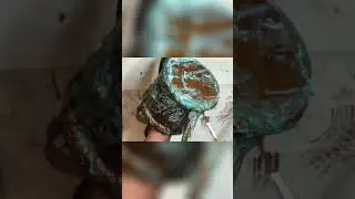 Техника сухой кисти для создания медной патины: раскрыты секреты техники #короткиефото