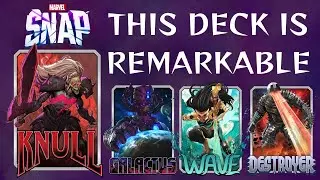 Devour the Cosmos &ndash; Knull & Galactus | Marvel Snap Gameplay October 2025
