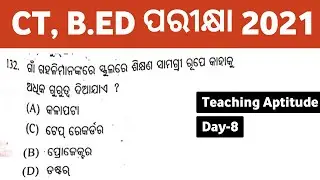 CT, B.Ed, Si, Ri, Amin Exam | CT Entrance 2021 B.Ed Exam