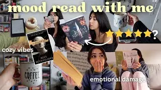 realistic mood reading vlog📚❣️new fav books, disappointments + drinking lots of coffee☕️🤎