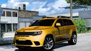 Jeep Grand Cherokee SRT Trackhawk WK 2018 - ETS2[1.55][Euro Truck Simulator 2][Greece DLC]
