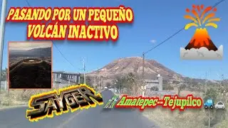 Tramo de carretera 🛣️ Amatepec-Tejupilco. pasando por un peque&ntilde;o volc&aacute;n inactivo 🚙🌋. Suscribete✅
