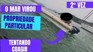 O mar virou propriedade particular agora, tentaram me coagir pela segunda vez no mesmo ponto 