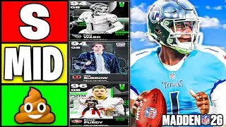Ranking THE BEST QUARTERBACKS In Madden 26 Ultimate Team!
