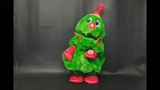 Dan Dee Collectors Choice Rockin Around the Christmas Tree Singing Dancing Animatronic Test Video