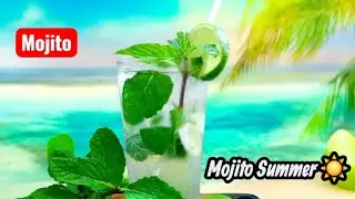 how to make virgin mojito at home | හරිම ලේසි විදියට Mojito හදමු | How to make virgin mojito