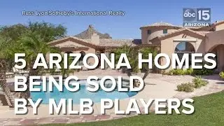 5 Arizona homes for sale by MLB players - ABC15 Digital
