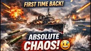 First Match Back in a Cruiser&hellip; Absolute Chaos 😅 | World of Warships