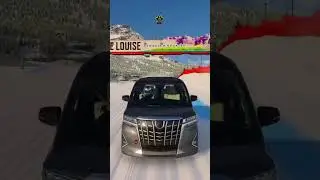 Lake Louise Short Track - Toyota Alphard Race3 #arngaming #toyota #alphard #salju #animation #race
