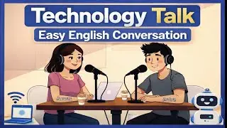 Technology Talk in Easy English | Daily Chat Podcast | Learn Common Tech Vocabulary