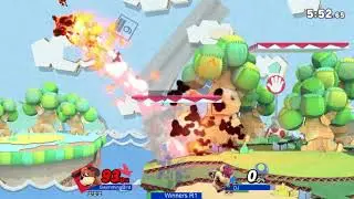 Smash @ Lasertron 1: Swimmingbird(Duck Hunt) vs DJ(Bowser) Winners R1 SSBU