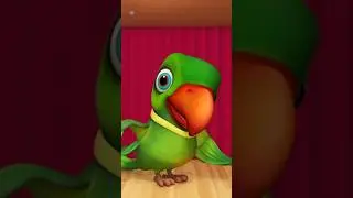 मैं तोता मैं तोता, Main Tota Main Tota Song, Parrot Rhyme and Baby Video #shorts #rhymes #viral