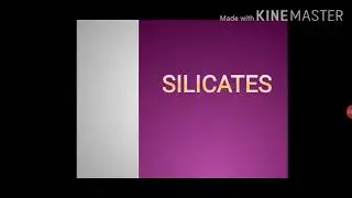 Silicates 3