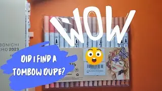 Tombow Dupe? | Ohuhu Brush Markers Skin Tones | Pen testing in Wonderland 222