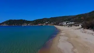 Elba from the sky - 2018 Baia della Biodola - 4k