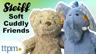 Steiff Cuddly Friends Honey Teddy Bear and Earz Elephant from Steiff