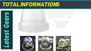 Nutroeno Plant Covers: Ultimate Seedling Protection!