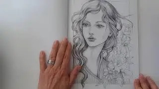 Grazia Salvo Coloring book Loveliness