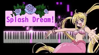 [Mermaid Melody Pichi Pichi Pitch/マーメイドメロディーぴちぴちピッチ/真珠美人魚] Splash Dream! 鋼琴Piano