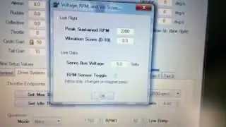 SK540 gov sensor toggle