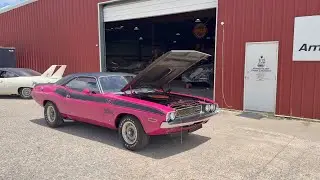 1970 Dodge Challenger TA Panther Pink Walk Around Video