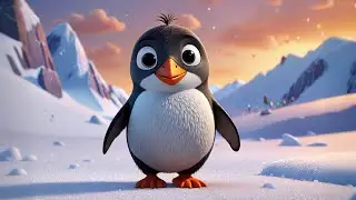 Five Little Penguins Jumping | Fun Penguin Song for Kids | Hopping Adventure Rhyme
