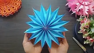 4 DIY Paper Snowflake Shapes | Easy Ways to Make Snowflakes for Home Decoration