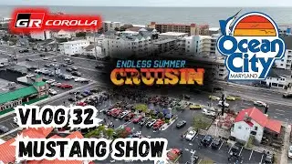 Gloomy Saturday in Ocean City, MD (Endless Summer Cruisin Weekend)