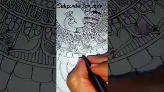 creative art #mandala #mandalaartforbeginners #youtubeshorts #crativeart #art | creative queen |