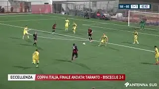 22 GENNAIO 2026 -  ECCELLENZA COPPA ITALIA, FINALE ANDATA: TARANTO - BISCEGLIE 2 -1