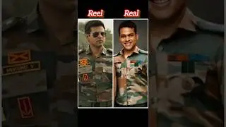 Amaran movie reel vs real character some memorable clips.#amaran #shorts #sivakarthikeyan #trending