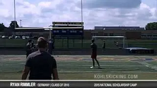 Ryan Rimmler 2015 National Scholarship Camp