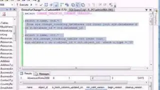 MS SQL Server 2008 - Change Tracker