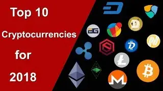 Top 10 Cryptocurrencies for 2018 | According to coinmarketcap | Bitcoin | Ethereum