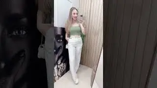 Look com cal&ccedil;a pantalona e cropped #youtube #moda #modaalfaiataria #fashion #shorts