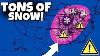 TWO MASSIVE SnowStorms in Coming 48 Hours!