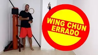 ERROS NO WING CHUN KUNG FU - DEFENDER CHUTE ABRA&Ccedil;ANDO NA DIRE&Ccedil;&Atilde;O DO MEU TRONCO
