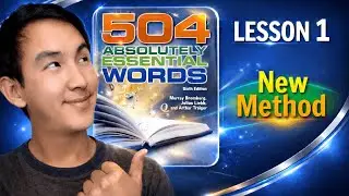 504 Essential English Words - Lesson 1 (Easy Examples + Short Clips)