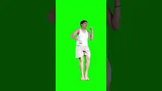 coco she fell | Green Screen
