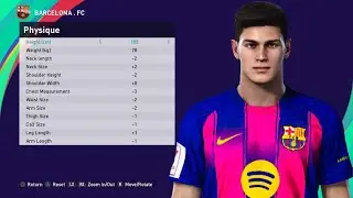 HÉCTOR  FORT /SEASON-25/26 -PES 2021 -BASE COPY [ P. PELLEGRI- ITALY- CF- COPY PLAYER