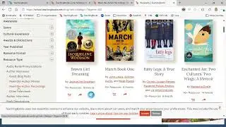 Literacy Resources for Education, Library Science, and Literature: Using TeachingBooks