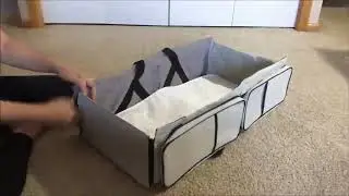 3 in 1 Portable Multi-Functional Collapsible Newborn Crib/Bag