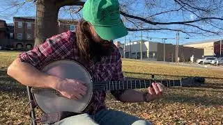 Rabbit in a Log (Key of A) Clawhammer Banjo