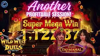 Golden Taj Mahal Made Me Profit And A Spun In Wild West Duel Bonus