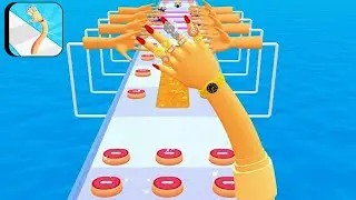 Softy Hand Runner (Level41-60) All Levels Gameplay iOS,Android Mobile Walkthrough New Game Update